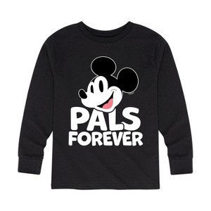 Boys' - Disney - Pals Forever Long Sleeve Graphic T-Shirt - 1 of 4