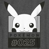 Boy's Pokemon Pikachu Black and White T-Shirt - 2 of 4