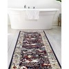 Unique Loom Narenj Birmingham Floral Indoor Woven Fringe Area Rug - 4 of 4