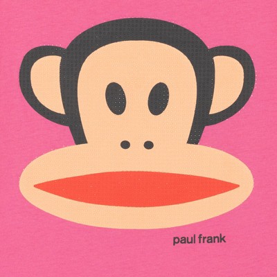 Paul Frank Big Girls Oversized Drop Shoulder T-Shirt Pink 10-12 — фото 5