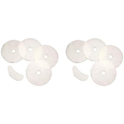 Nispira Cloth Dryers Exhaust Filter Set Compatible with Sonya, Panda, Avant, Magic Chef, 8 Exhaust Filters & 2 Air Intake Filter