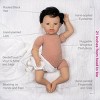 Paradise Galleries Reborn Toddler Boy Doll Lil' Rebel, 21 inch with Black Rooted Hair and Blue Eyes, Made in GentleTouch Vinyl - 4 of 4