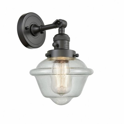 Oxford - 1 Light Wall Sconce In Traditional Style-12 Inches Tall and 7.5 Inches Wide