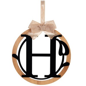 The Lakeside Collection Monogram Hangings - H - 1 of 1