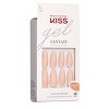 KISS Gel Scupted Fake Nails - 4 The Cause - 62ct - 2 of 4