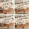 Aheaplus U-Shaped Metal Base Computer Desk - 2 of 4