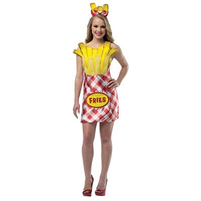 Imposta Costumes Women's Foodies French Fries Costume Dress One Size