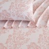 100% Turkish Cotton Classic Printed Flannel Sheet Set - Isla Jade - 3 of 4
