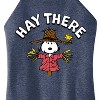 Women's - Peanuts - Snoopy Scarecrow Hay There Graphic High Neck Tank - 2 of 4