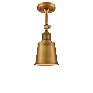 Addison - 1 Light Semi-Flush Mount In Traditional Style-13 Inches Tall and 5.25 Inches Wide - 1 of 3