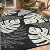 Outdoor Modern Large Area Rugs for Camping RV Patio Auto Erasable Lightweight Plastic Straw Rug for Garden Backyard Reversible Portable Picnic Mat - 4 of 4
