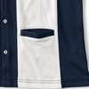 Lands' End Men's Short Sleeve Supima Retro Camp Collar Button Through Shirt - 4 of 4