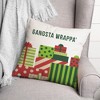 Creative Products Gangsta Wrappa 16 x 16 Spun Poly Pillow - 3 of 3