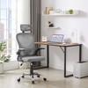 VECELO High Back Ergonomic Office Chair with Adjustable Headrest Armrest Mesh Lumbar Support - 2 of 4