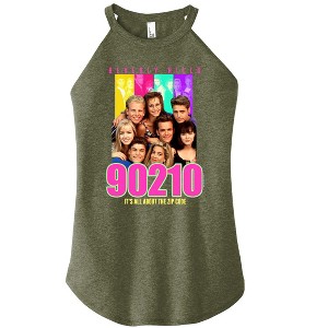 Women's - Beverly Hills 90210 - It's All About the Zip Code Graphic High Neck Tank - 1 of 3