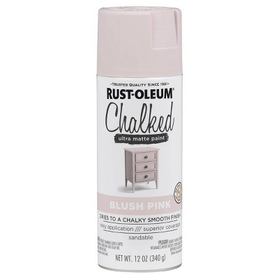 Rust-Oleum 12oz 2X Chalked Spray Paint Blush Pink