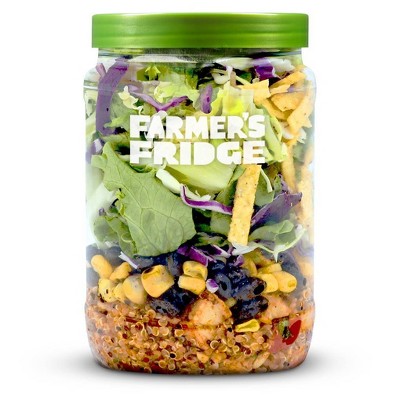 Shaker Salad – Citrus Soy Chicken & Bulgur Wheat – House of Raeford Farms