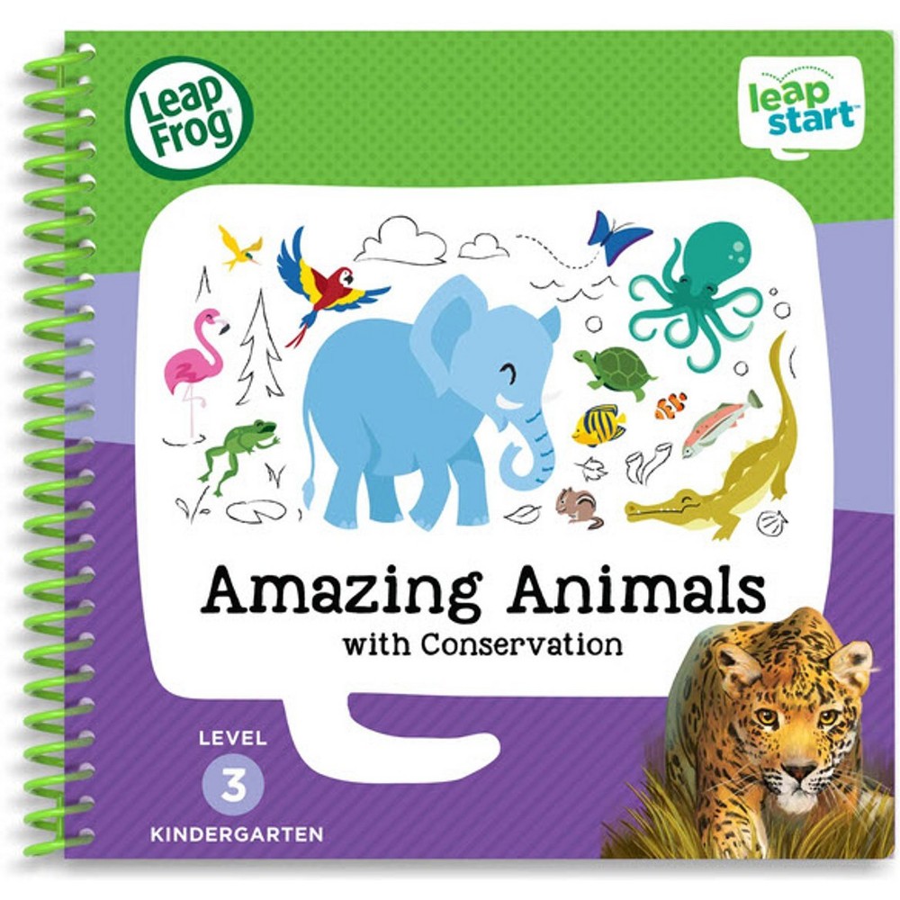 UPC 708431216082 product image for LeapFrog LeapStart Kindergarten Activity Book: Amazing Animals and Conservation | upcitemdb.com