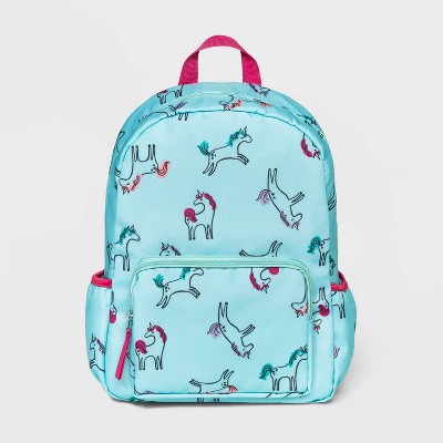 girls teal backpack