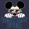 Juniors Womens Mickey & Friends Tropical Best Day Ever T-Shirt - 2 of 4