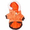 Pet Life (R) Classic Metallic Fashion 3M Insulated Dog Coat Parka with Removable Hood - 4 of 4
