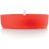 Microwave Popcorn Popper, Collapsible BPA-Free Silicone Popcorn Maker Bowl with Recipes (Red) - 2 of 4