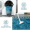 Acekool 5x7 Washable Rug – Modern Geometric Indoor Carpet, Non-Slip Ultra-Thin Floor Mat for Living Room & Bedroom - 4 of 4