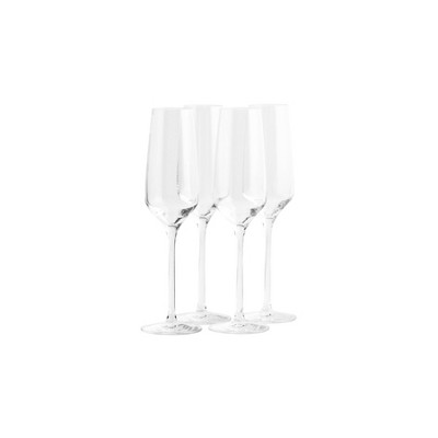 Stölzle Lausitz Highlight Champagne Flutes with LED Lights, Set of