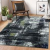 Vintage Area Rug 3x5 ¨C Non-Slip Low Pile Rug for Living Room & Bedroom, Easy Clean Polyester Carpet - 3 of 4