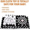 Black and White Baby Toys, Tummy Time High Contrast Newborn Toys 0-3 Months, Visual Stimulation Montessori Sensory Toy - 2 of 4