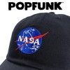 Nasa Meatball Logo Adult Dad Cap Navy OS - 4 of 4