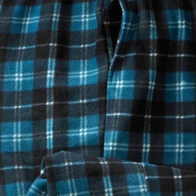 blue plaid