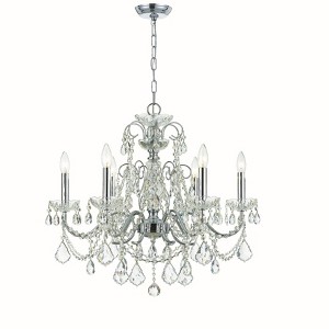 Crystorama Lighting Imperial 6 - Light Chandelier in  Polished Chrome - 1 of 3