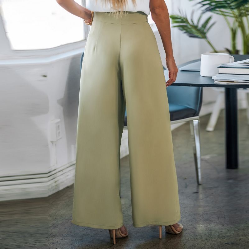 Women's Belted Pocket Pants - Cupshe, 4 of 7