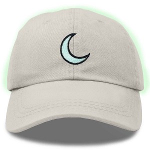 Dalix Moon Embroidered Crescent Astronomy Night Cotton Dad Hat Baseball Cap Adjustable Womens - 1 of 4
