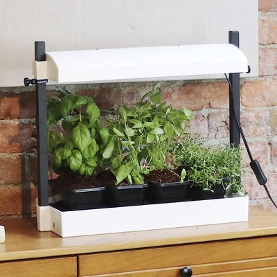 SunBlaster White Micro Grow Light Garden with LED