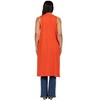 Womens Sleeveless Long Vest Cardigan - 24seven Comfort Apparel™ - 3 of 4