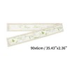 Unique Bargains Women's Flower Long Ribbon Headband Beige Green 1 Pc - 4 of 4
