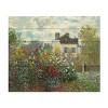 Trademark Fine Art - Claude Monet 'Artist's Garden In Argenteuil' - 2 of 4