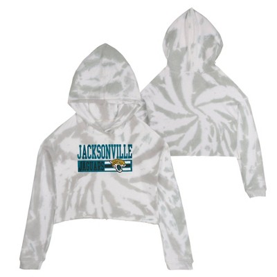 Nfl Jacksonville Jaguars Girls' Fleece Hooded Sweatshirt : Target