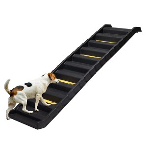 Sandinrayli Folding Dog Ramp Portable Pet Ramp for Car SUV Truck, Lightweight - 1 of 4
