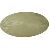 Colonial Mills Bristol Polypropylene Braided Round Rug, 4-Feet, Palm - 2 of 4