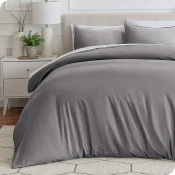Washed Duvet Cover & Sham Set  – Extra Soft, Easy Care by Bare Home