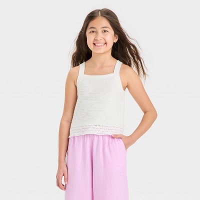 Girls' Tank Sweater - Cat & Jack™