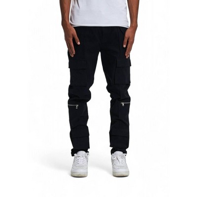 MEN'S CADE CARGO DENIM JEAN - Crysp Denim