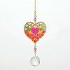 Woodstock Windchimes Crystal Dreams Heart of Hearts, Wind Chimes For Outside, Wind Chimes For Garden, Patio, and Outdoor Decor, 4"L - 2 of 4