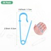 Unique Bargains Sewing Upholstery Spring Lock Blanket Bulk Large Safety Pins 30 Pcs - 3 of 4