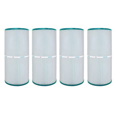 Hurricane Advanced Spa Filter Cartridge for Unicel: C-7447, Pleatco: PA50SV, Filbur: FC-1235, Hayward, C2000, SwimClear C202 & Sta-Rite PRC 50, 4 Pack