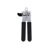 Unique Bargains Portable Can Opener Handheld 3-in-1 Can Opener Bottle Opener PP Iron Silver Tone Black 2.17"x7.87" 1Pc - 4 of 4
