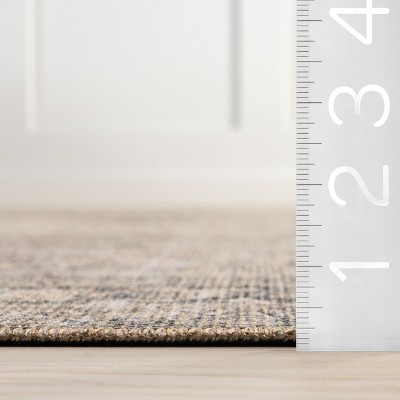 Deidra Brown Rectangular Synthetic 4' x 6' Area Rug
